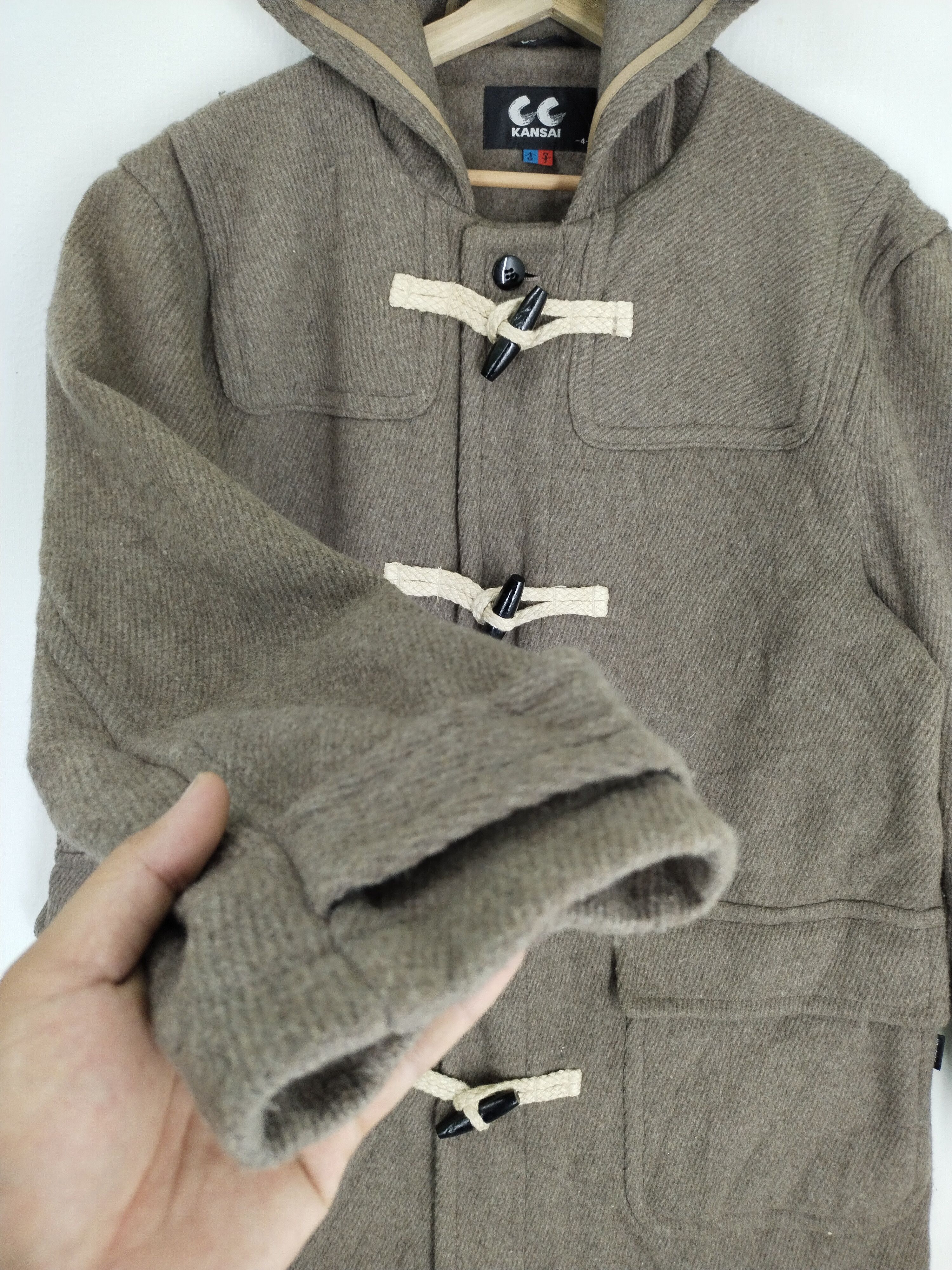 Kansai Yamamoto VINTAGE CC KANSAI BY KANSAI YAMAMOTO TRENCH COAT JACKET Size US L / EU 52-54 / 3 - 2 Thumbnail
