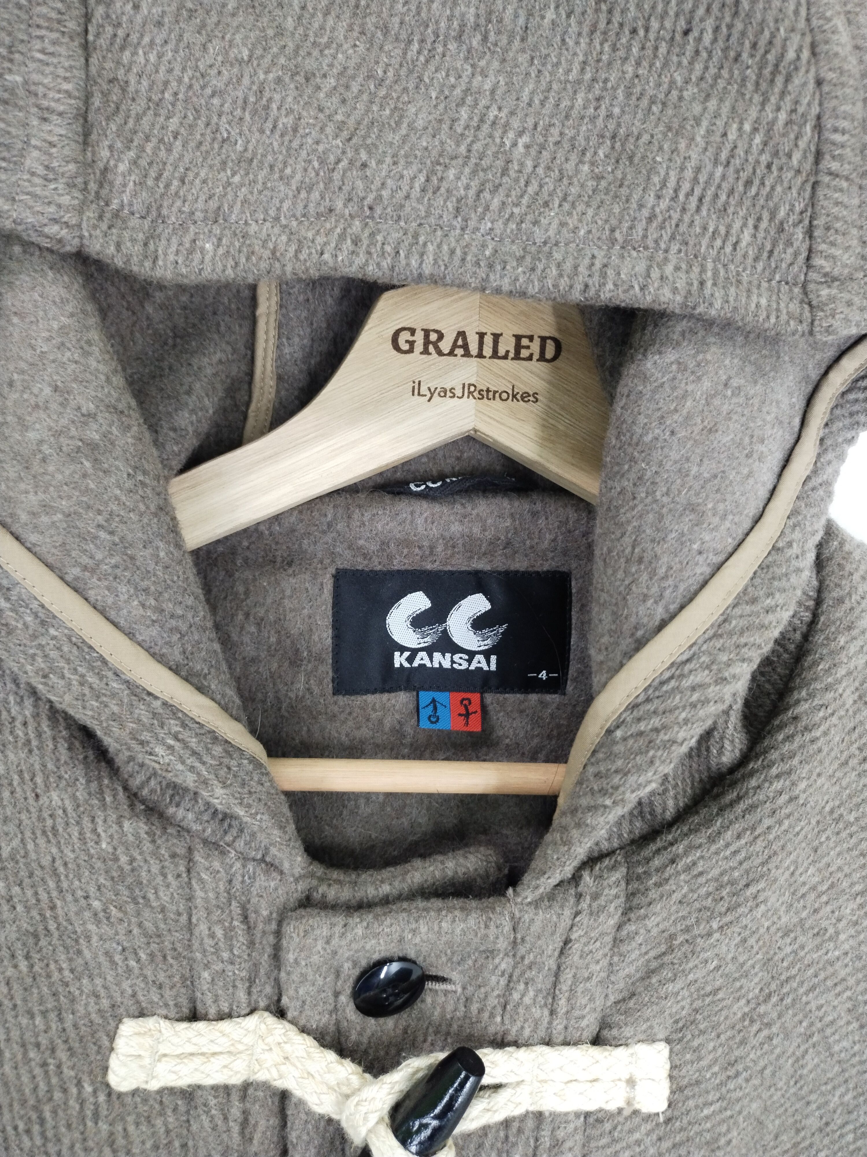 Kansai Yamamoto VINTAGE CC KANSAI BY KANSAI YAMAMOTO TRENCH COAT JACKET Size US L / EU 52-54 / 3 - 16 Thumbnail
