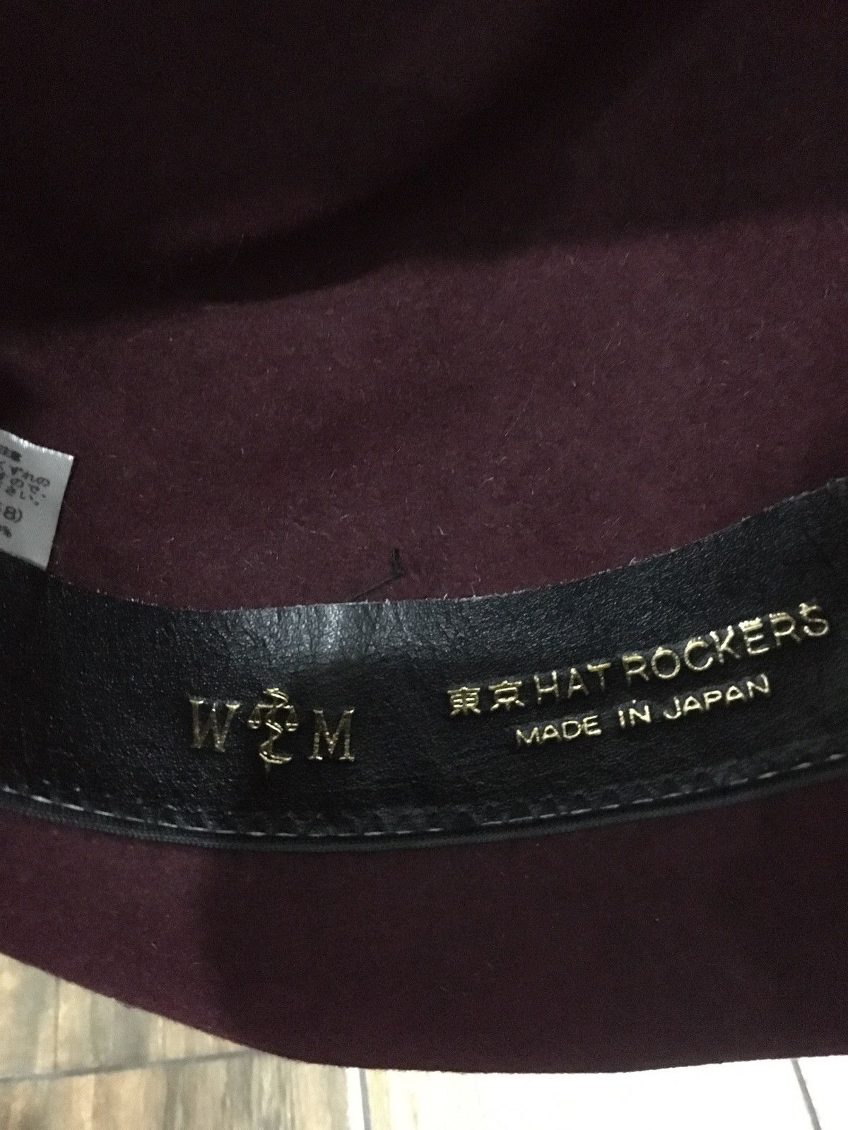Wacko Maria Wacko Maria Guilty Parties Rocker Hats Rare Colour Maroon Size ONE SIZE - 7 Thumbnail