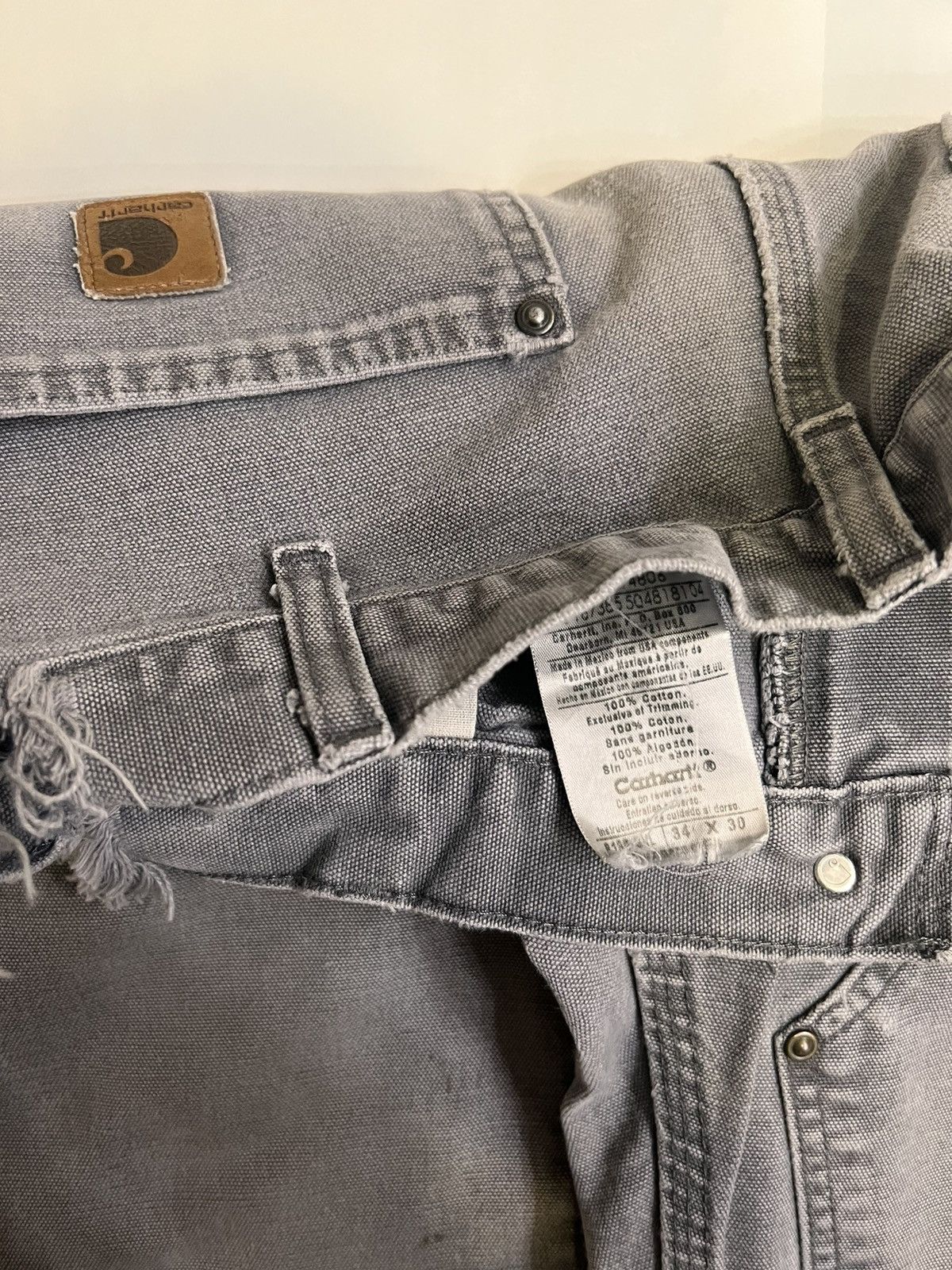 Carhartt × Vintage Vtg Carhartt Double Knees Size US 32 / EU 48 - 5 Thumbnail