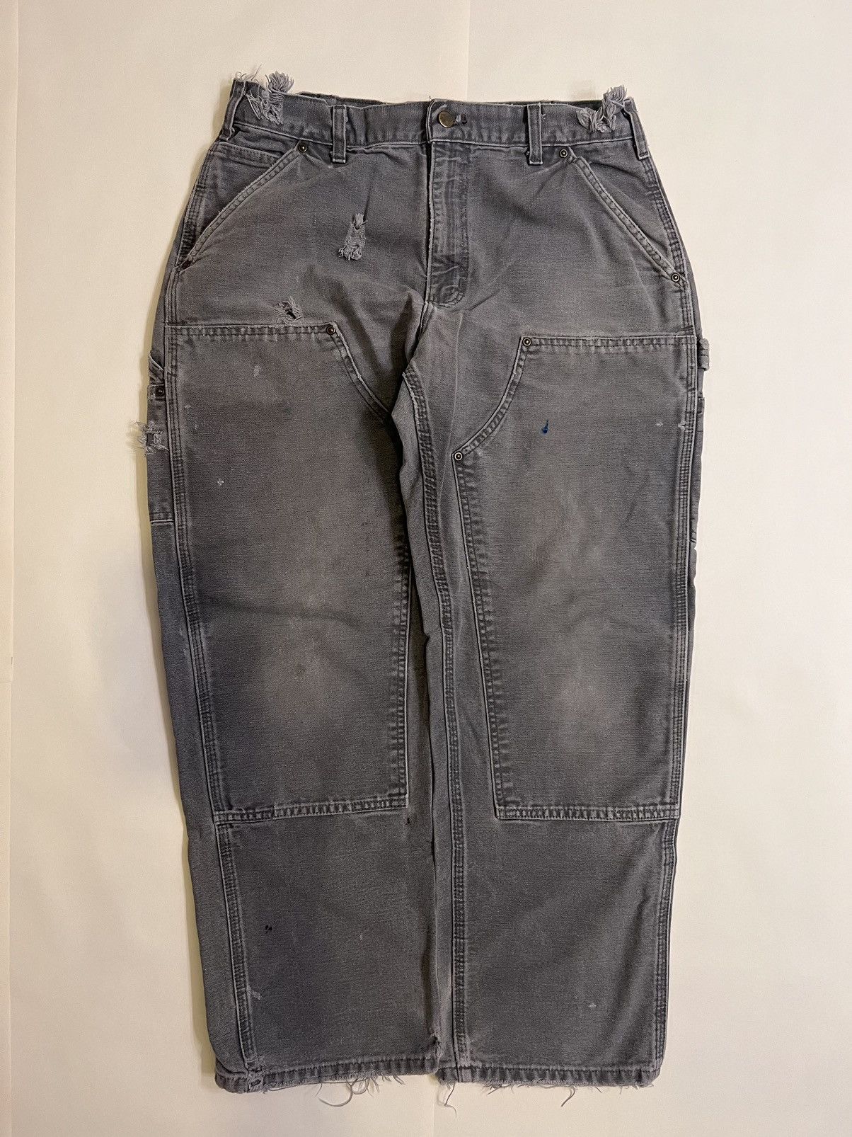 Carhartt × Vintage Vtg Carhartt Double Knees Size US 32 / EU 48 - 1 Thumbnail