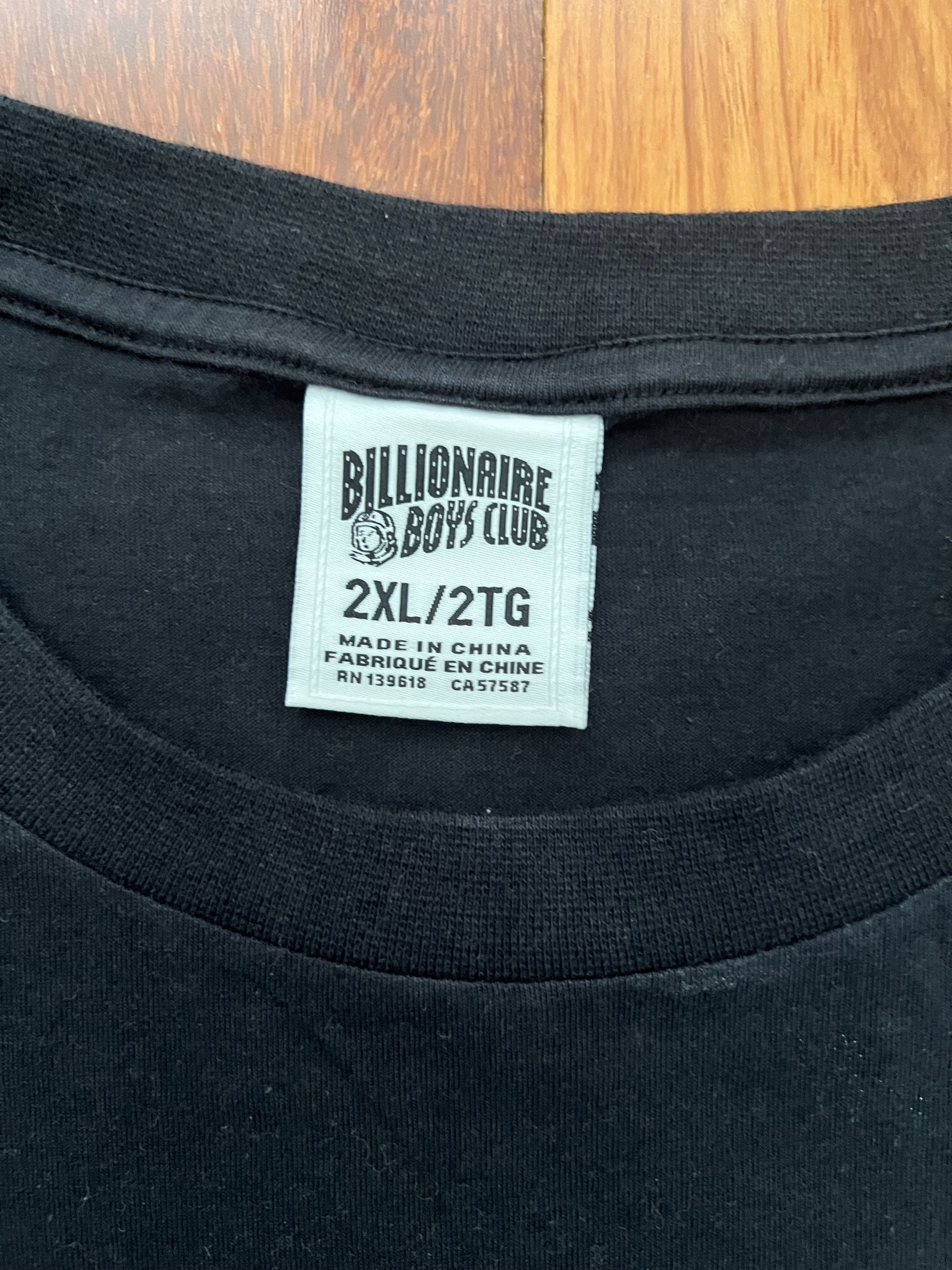 Billionaire Boys Club 💚 Billionaire Boys Club Logo Tee Black 2XL Size US XXL / EU 58 / 5 - 4 Thumbnail