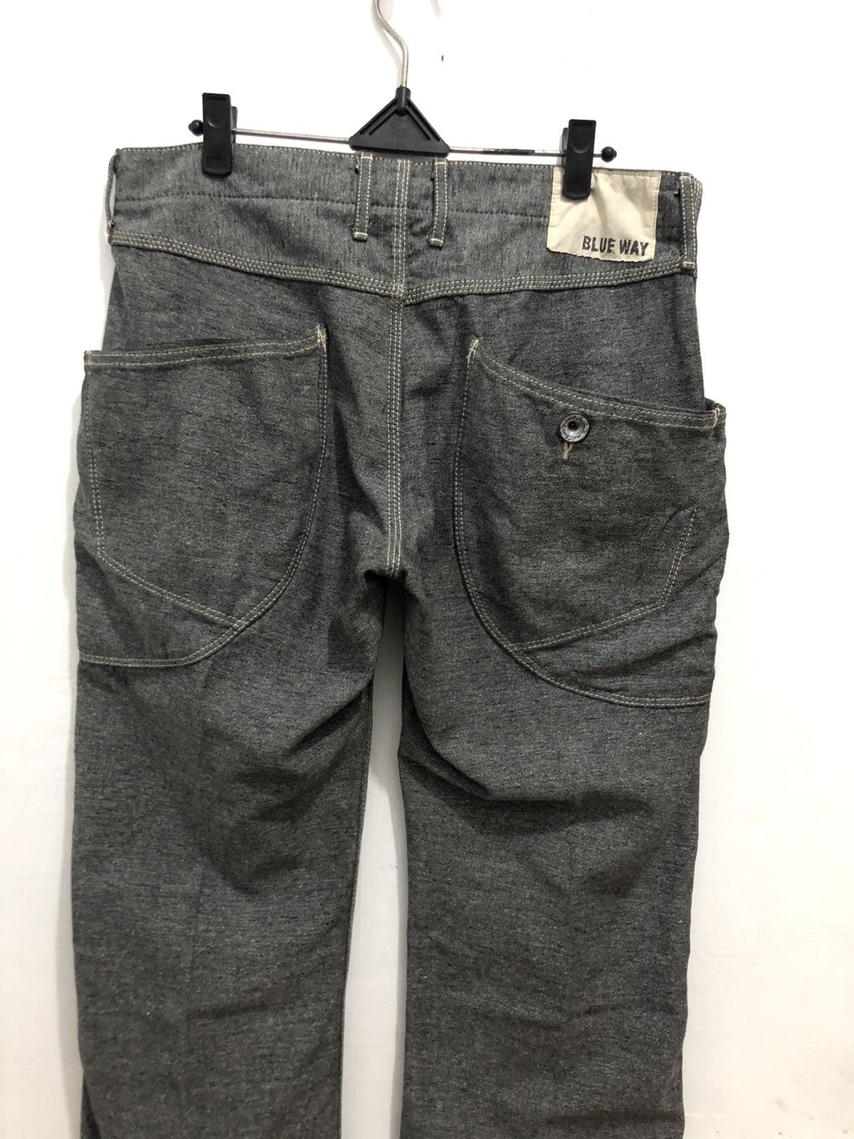 Japanese Brand Blue way workwear pants worker style trousers Size US 32 / EU 48 - 3 Thumbnail