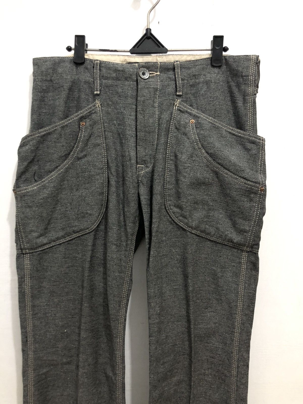Japanese Brand Blue way workwear pants worker style trousers Size US 32 / EU 48 - 7 Thumbnail