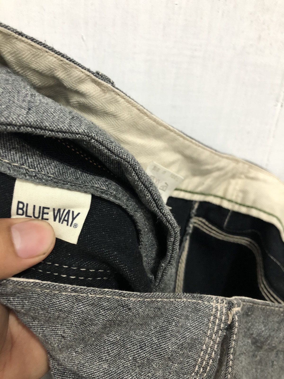 Japanese Brand Blue way workwear pants worker style trousers Size US 32 / EU 48 - 12 Thumbnail