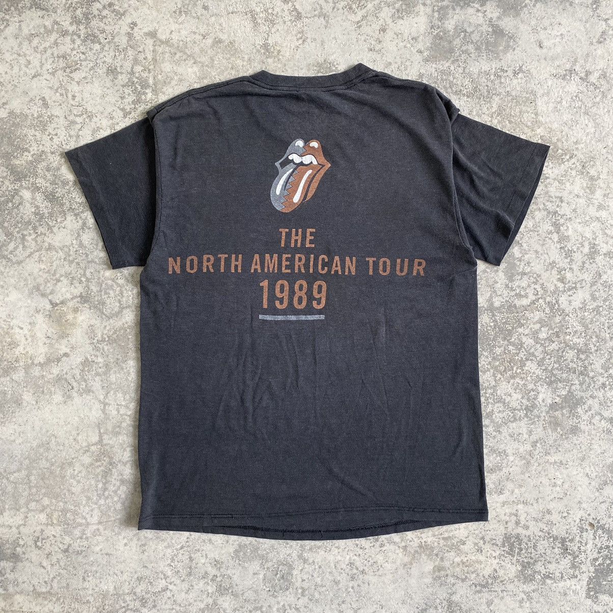 Band Tees VTG 80’s Rolling Stones North American Tour Promo T-shirt Size US M / EU 48-50 / 2 - 8 Thumbnail