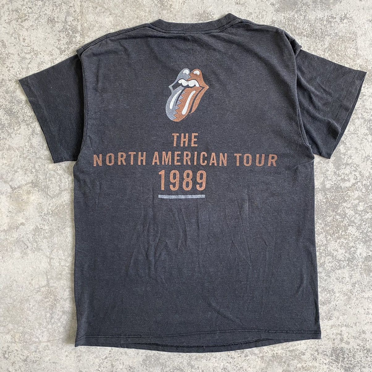 Band Tees VTG 80’s Rolling Stones North American Tour Promo T-shirt Size US M / EU 48-50 / 2 - 9 Thumbnail