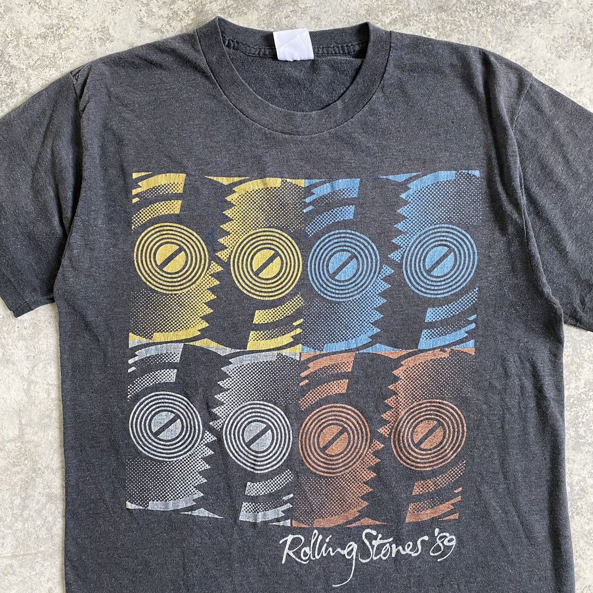 Band Tees VTG 80’s Rolling Stones North American Tour Promo T-shirt Size US M / EU 48-50 / 2 - 3 Thumbnail