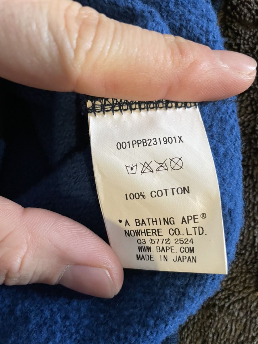 Bape × Undefeated Bape x Undefeated Blue Camo Milo Pullover (RARE From Japan) Size US M / EU 48-50 / 2 - 6 Thumbnail