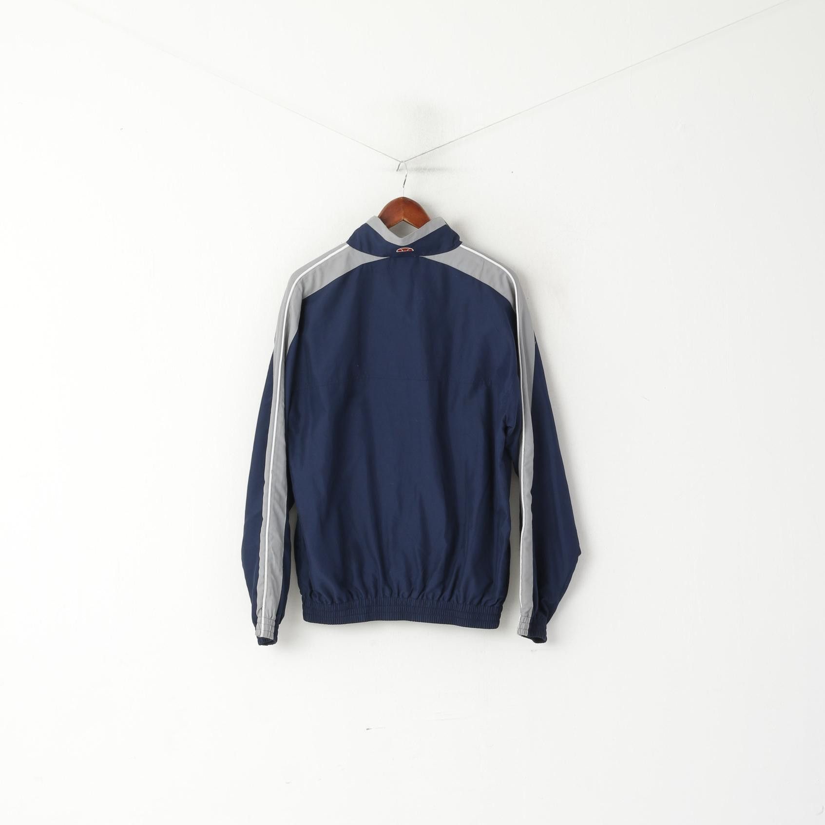 Ellesse Ellesse Men M Jacket Navy Sportswear Full Zip Retro 2781 Size US M / EU 48-50 / 2 - 7 Thumbnail