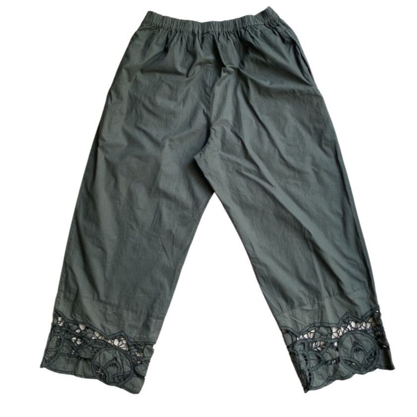 Comme des Garcons Tricot CDG Lace Hem Pants Size 27" / US 4 / IT 40 - 1 Thumbnail