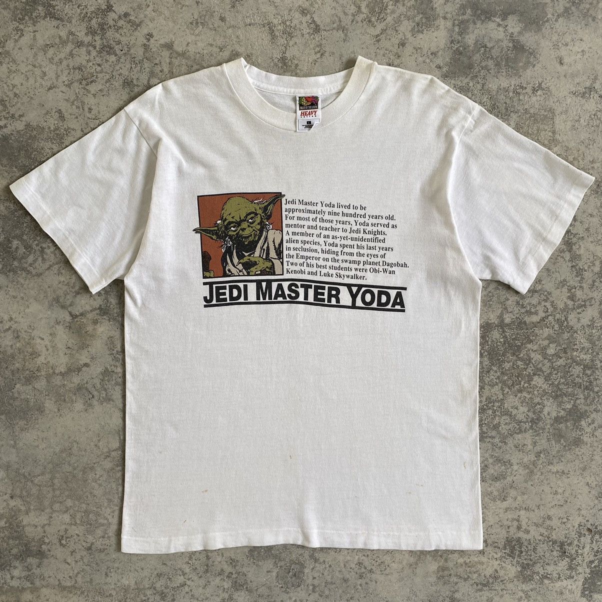 Star Wars Vintage 90’s Jedi Master Yoda Star Wars Promo Movie T-shirt Size US L / EU 52-54 / 3 - 1 Thumbnail