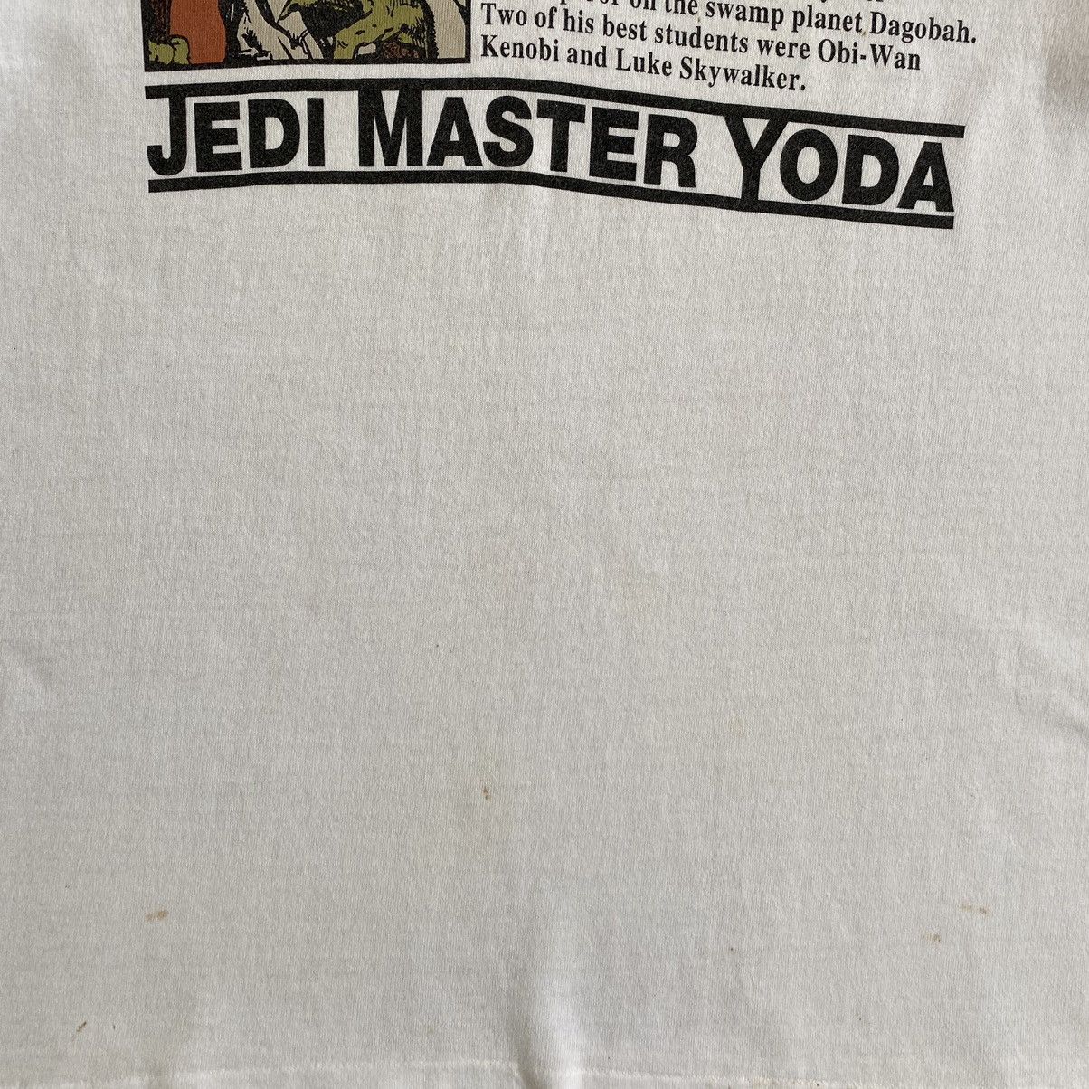 Star Wars Vintage 90’s Jedi Master Yoda Star Wars Promo Movie T-shirt Size US L / EU 52-54 / 3 - 6 Thumbnail