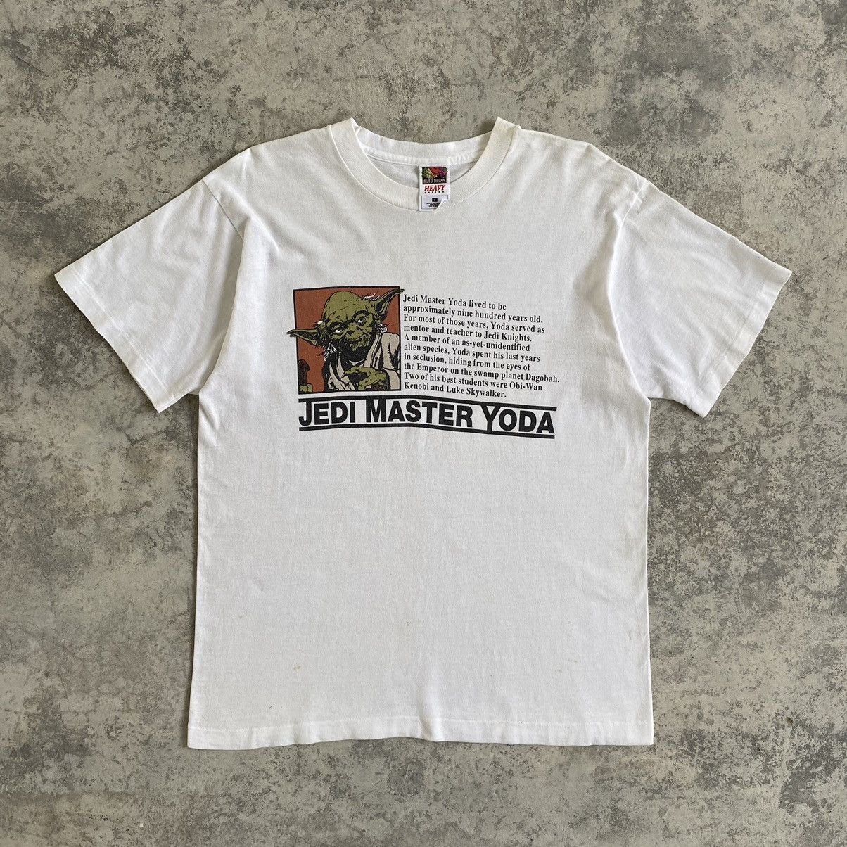 Star Wars Vintage 90’s Jedi Master Yoda Star Wars Promo Movie T-shirt Size US L / EU 52-54 / 3 - 2 Thumbnail