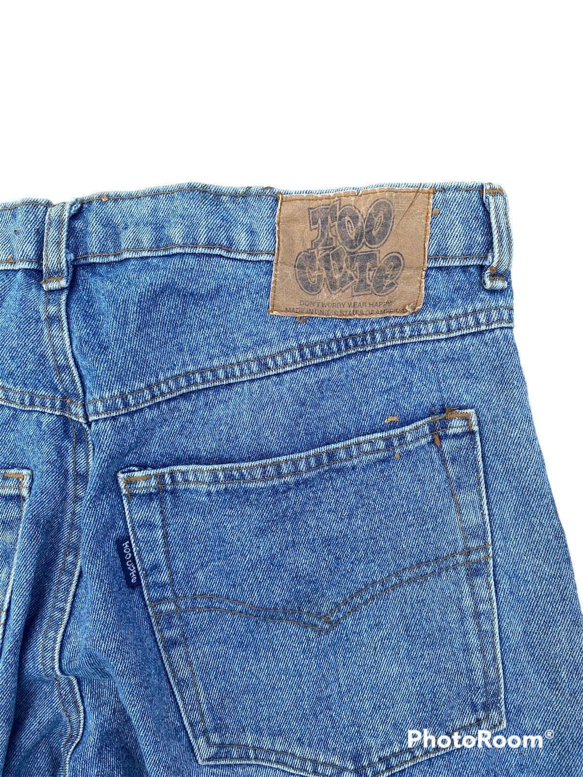 Vintage Vintage 90s Betty Boop Too Cute Jeans Fleischer Studio Size 34" / US 12 / IT 48 - 9 Thumbnail