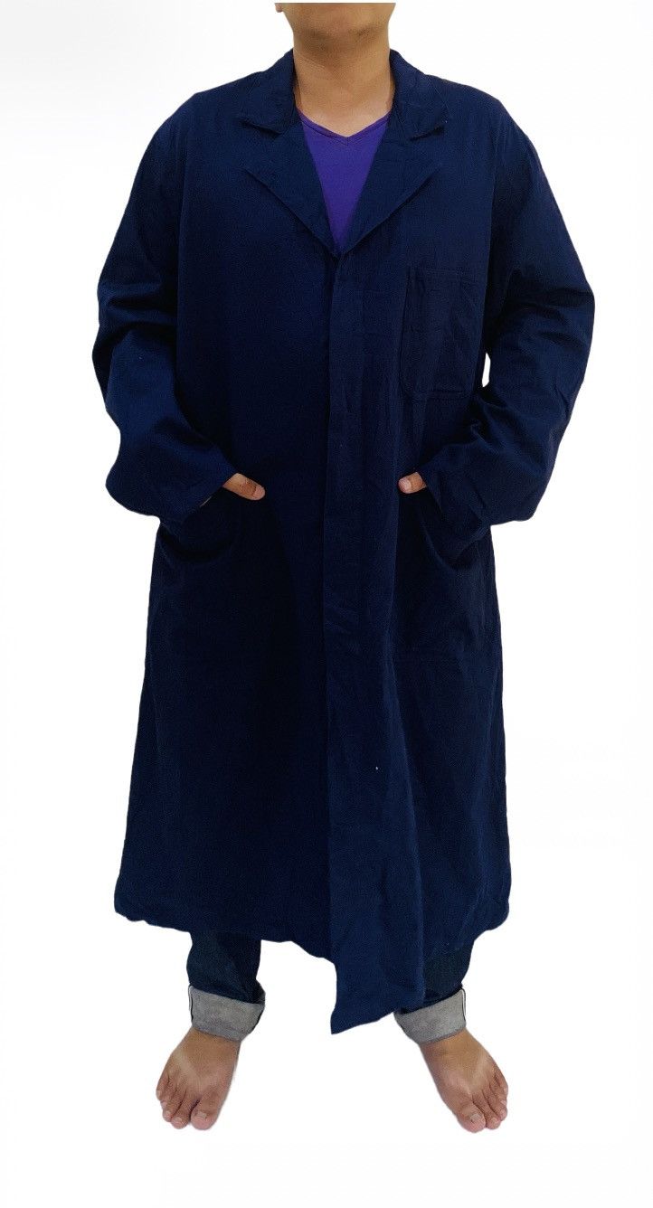 Yohji Yamamoto Archive 90s Y’s For Men red label long coat button up Size US L / EU 52-54 / 3 - 3 Thumbnail
