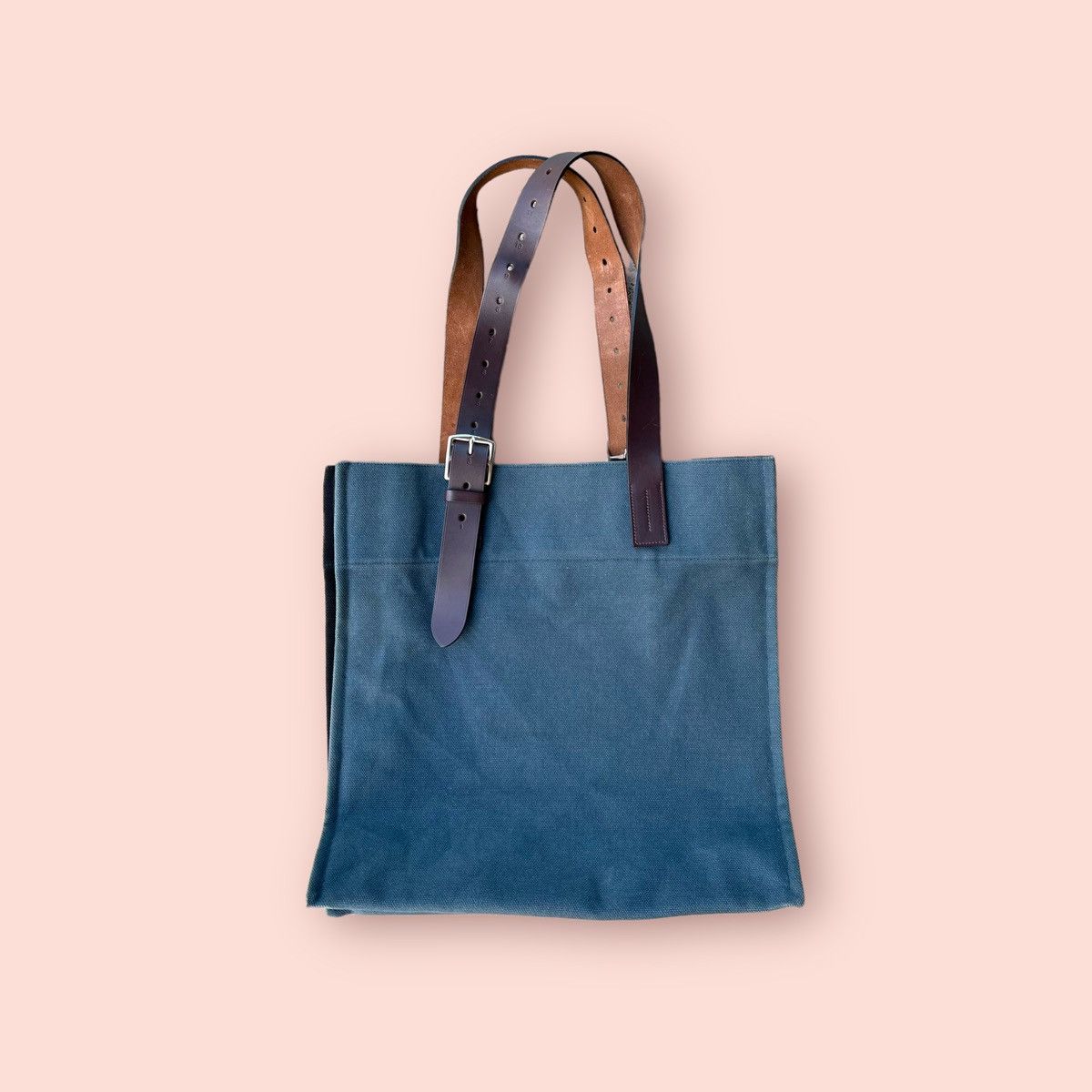 image of Hermes Etriviere Tote Bag in Green/Black, Women's