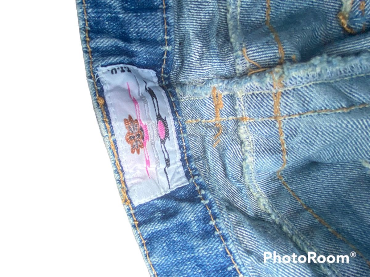 Japanese Brand T.T.U Skull Jeans Size 30" / US 8 / IT 44 - 5 Thumbnail