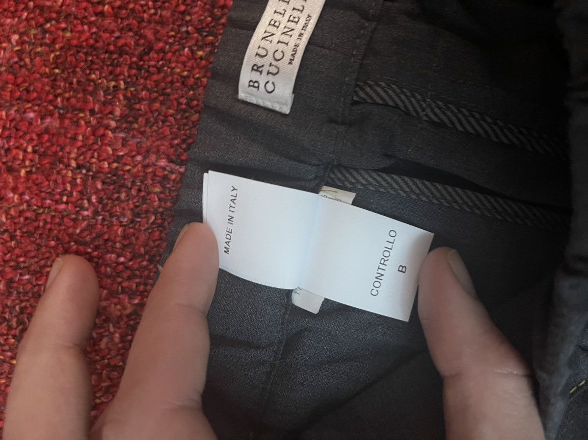 Brunello Cucinelli Brunello Cucinelli luxury wool grey pants Size 27" / US 4 / IT 40 - 10 Thumbnail