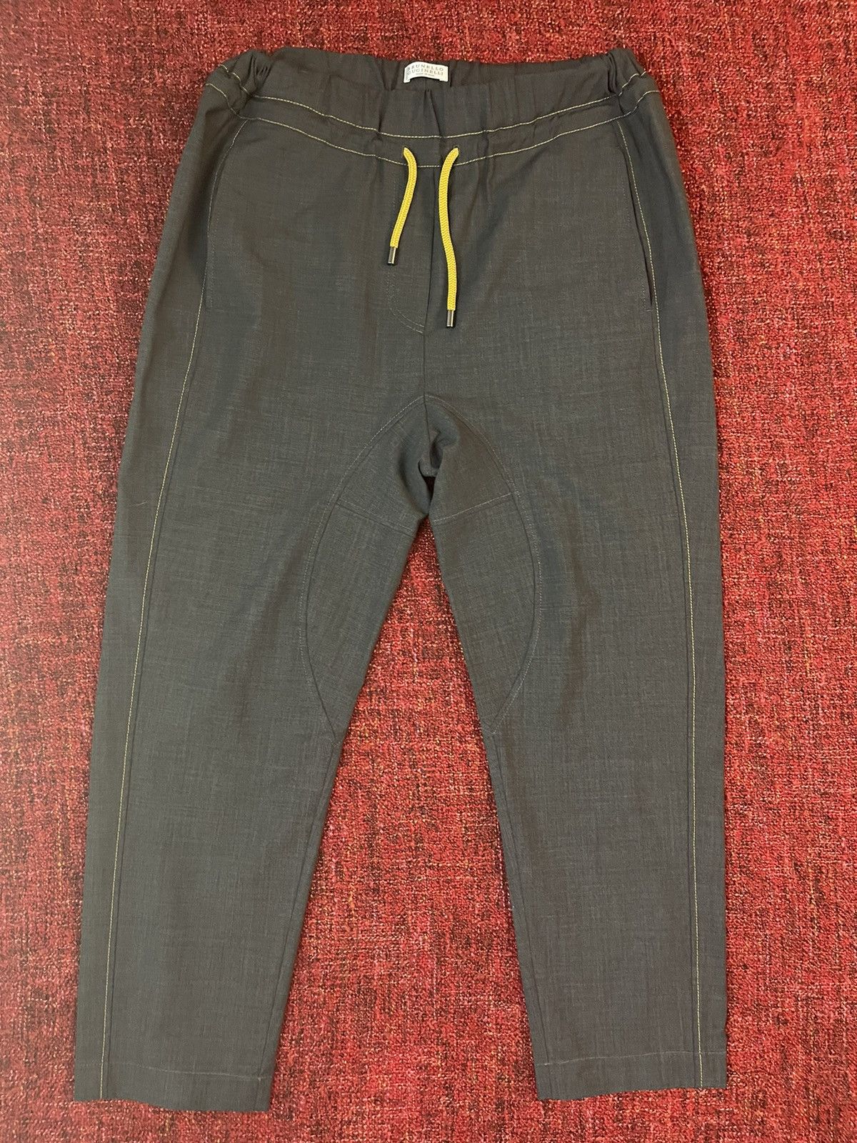 Brunello Cucinelli Brunello Cucinelli luxury wool grey pants Size 27" / US 4 / IT 40 - 1 Thumbnail