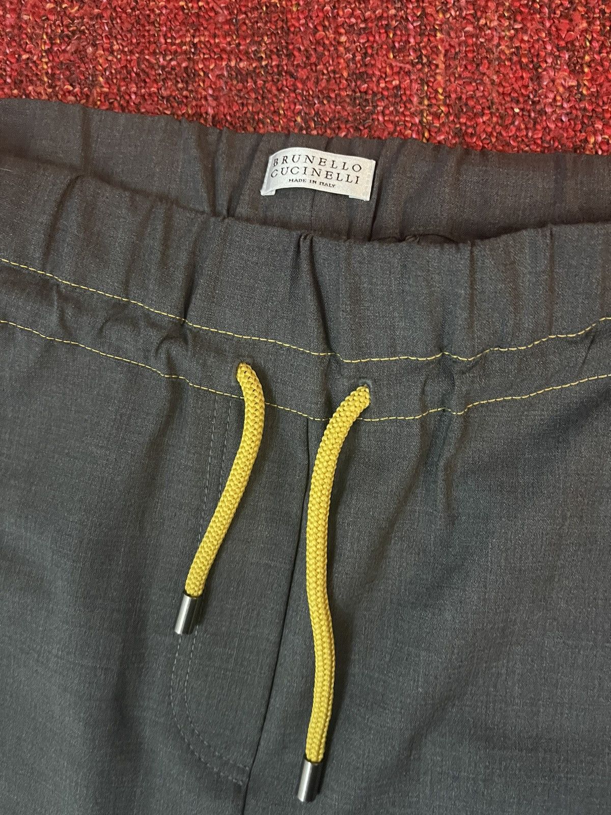 Brunello Cucinelli Brunello Cucinelli luxury wool grey pants Size 27" / US 4 / IT 40 - 2 Thumbnail
