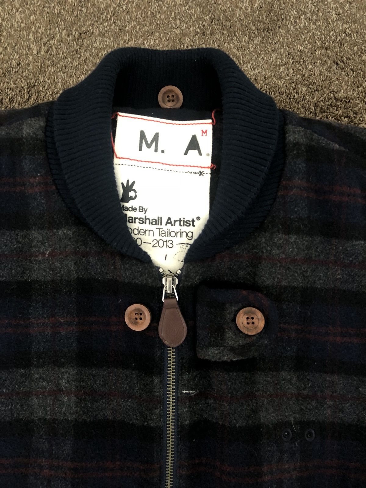 Marshall Artist Blackwatch Flannel Bomber Size US M / EU 48-50 / 2 - 4 Thumbnail