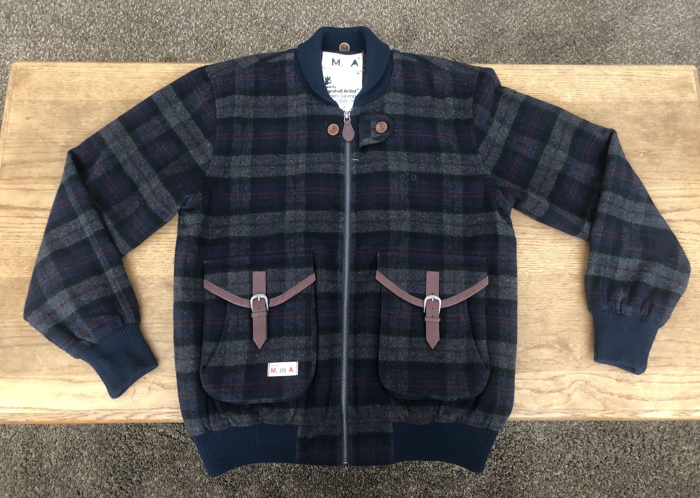 Marshall Artist Blackwatch Flannel Bomber Size US M / EU 48-50 / 2 - 1 Thumbnail