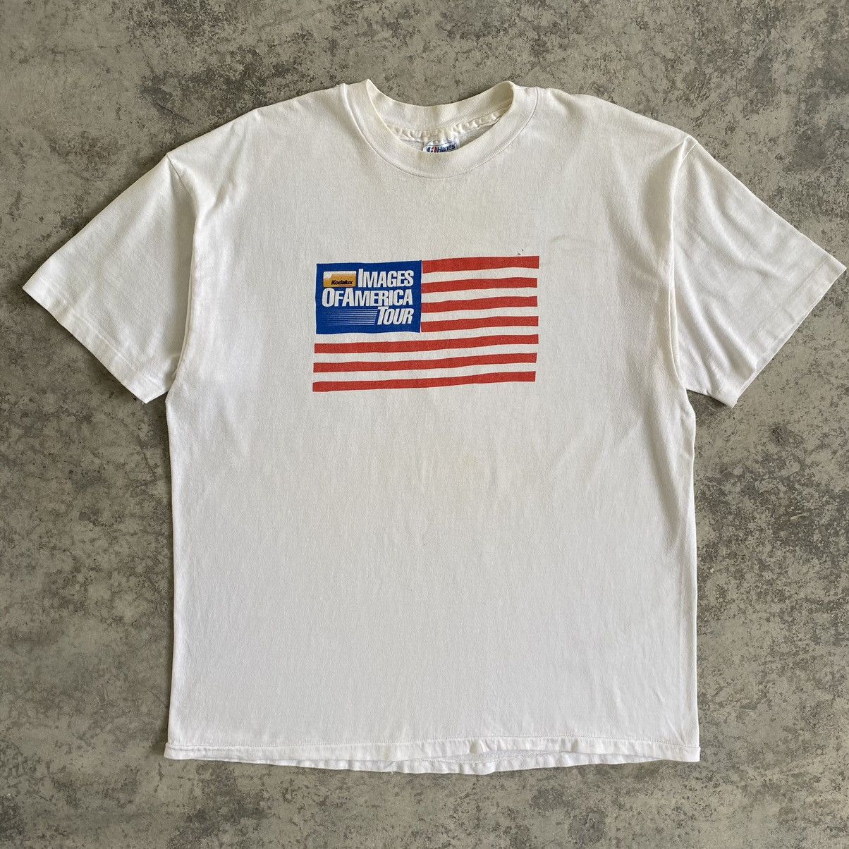 Kodak Vintage 90’s Kodak Images of America Tour T-Shirt Size US XL / EU 56 / 4 - 2 Thumbnail