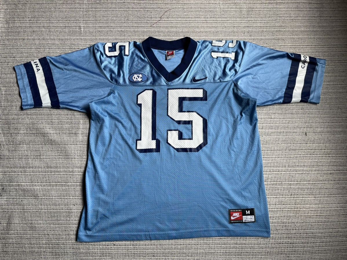 NFL × Nike × Vintage Rare🔥 Vintage North Carolina Nike Jersey Size US XL / EU 56 / 4 - 1 Thumbnail