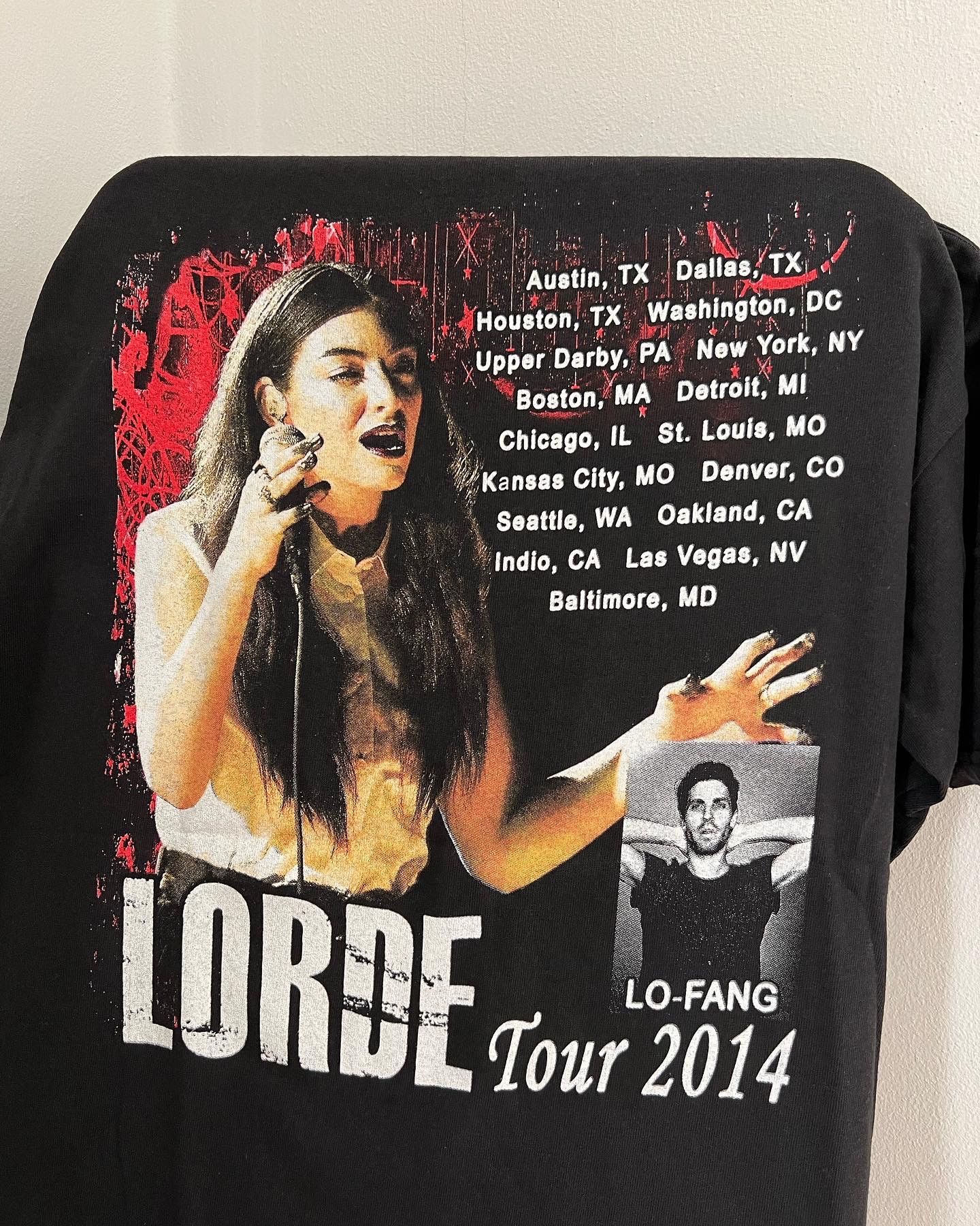 lorde tour shirt