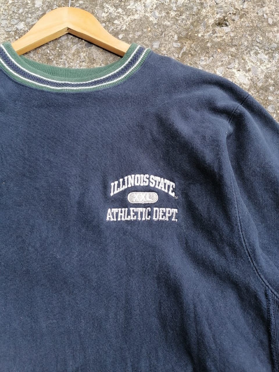 Champion × Vintage Vintage Champion Illinois State Sweatshirt Size US M / EU 48-50 / 2 - 7 Thumbnail