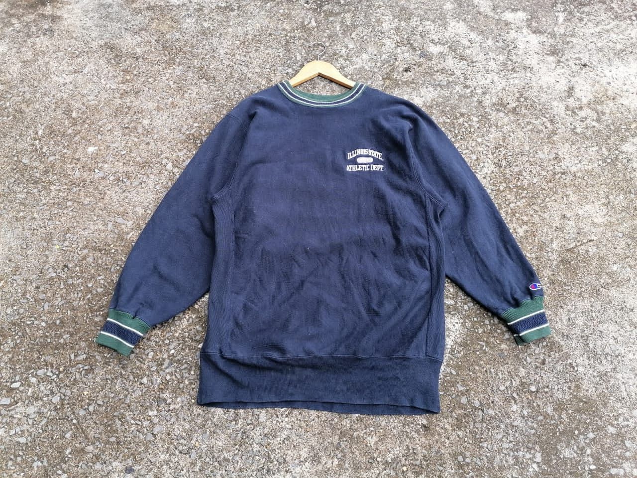 Champion × Vintage Vintage Champion Illinois State Sweatshirt Size US M / EU 48-50 / 2 - 1 Thumbnail