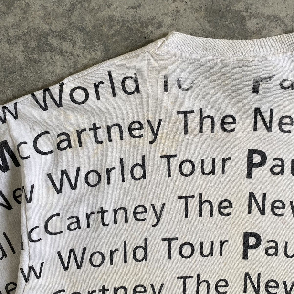 Band Tees Vintage 1993 Paul McCartney OVP Promo Tour T-shirt Size US XL / EU 56 / 4 - 13 Thumbnail