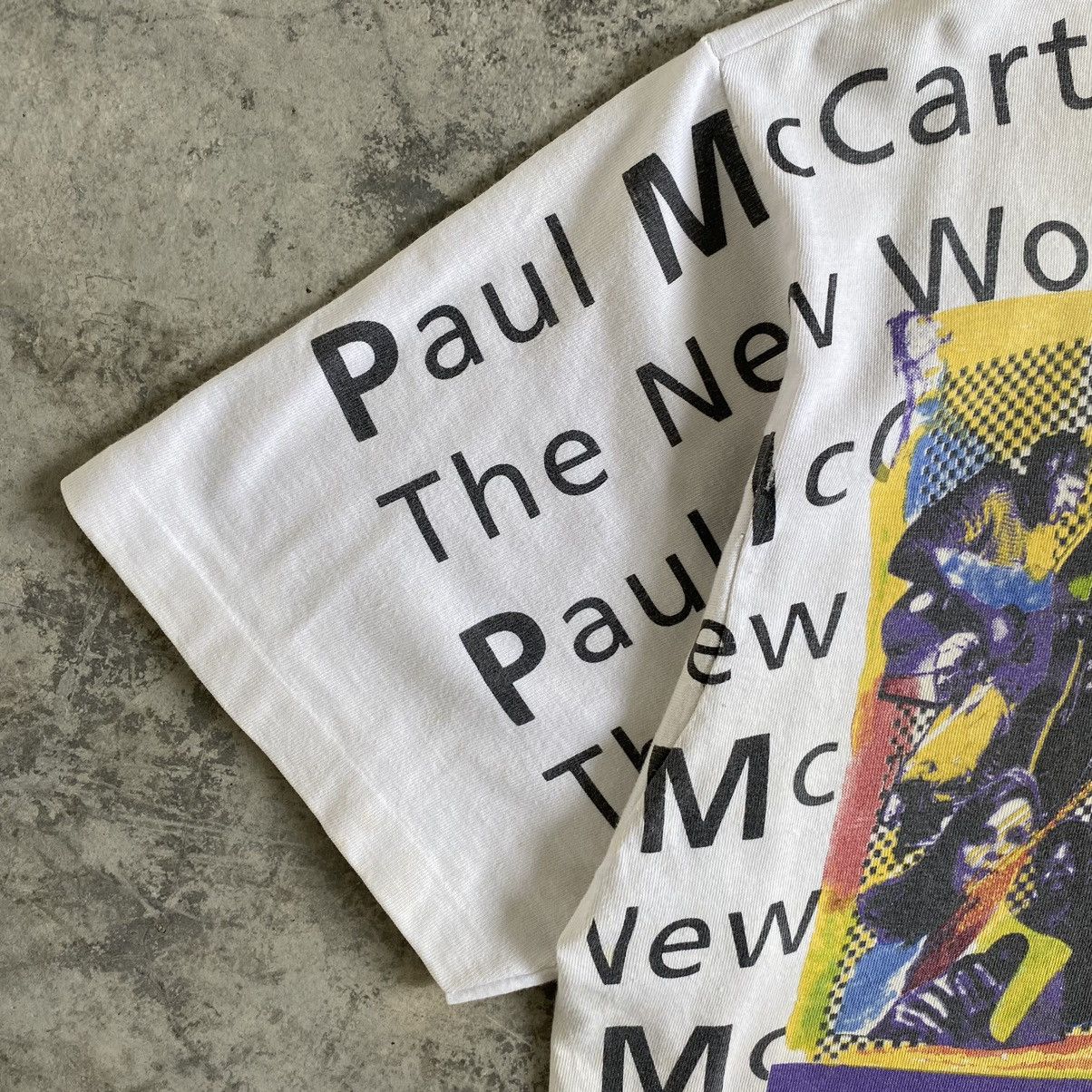 Band Tees Vintage 1993 Paul McCartney OVP Promo Tour T-shirt Size US XL / EU 56 / 4 - 8 Thumbnail
