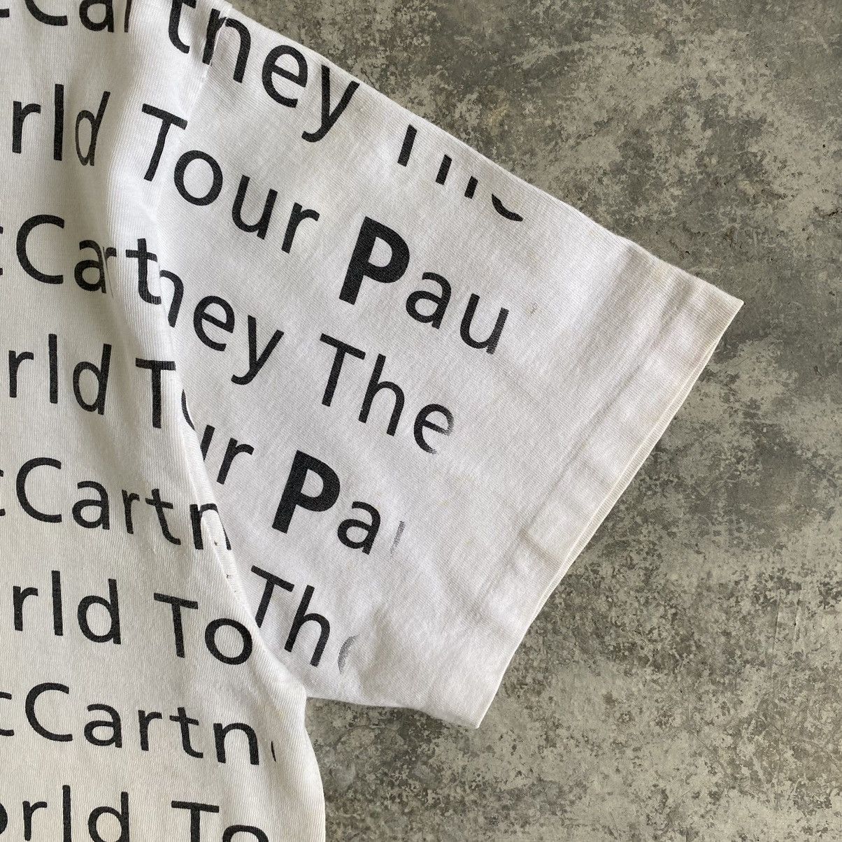 Band Tees Vintage 1993 Paul McCartney OVP Promo Tour T-shirt Size US XL / EU 56 / 4 - 15 Thumbnail