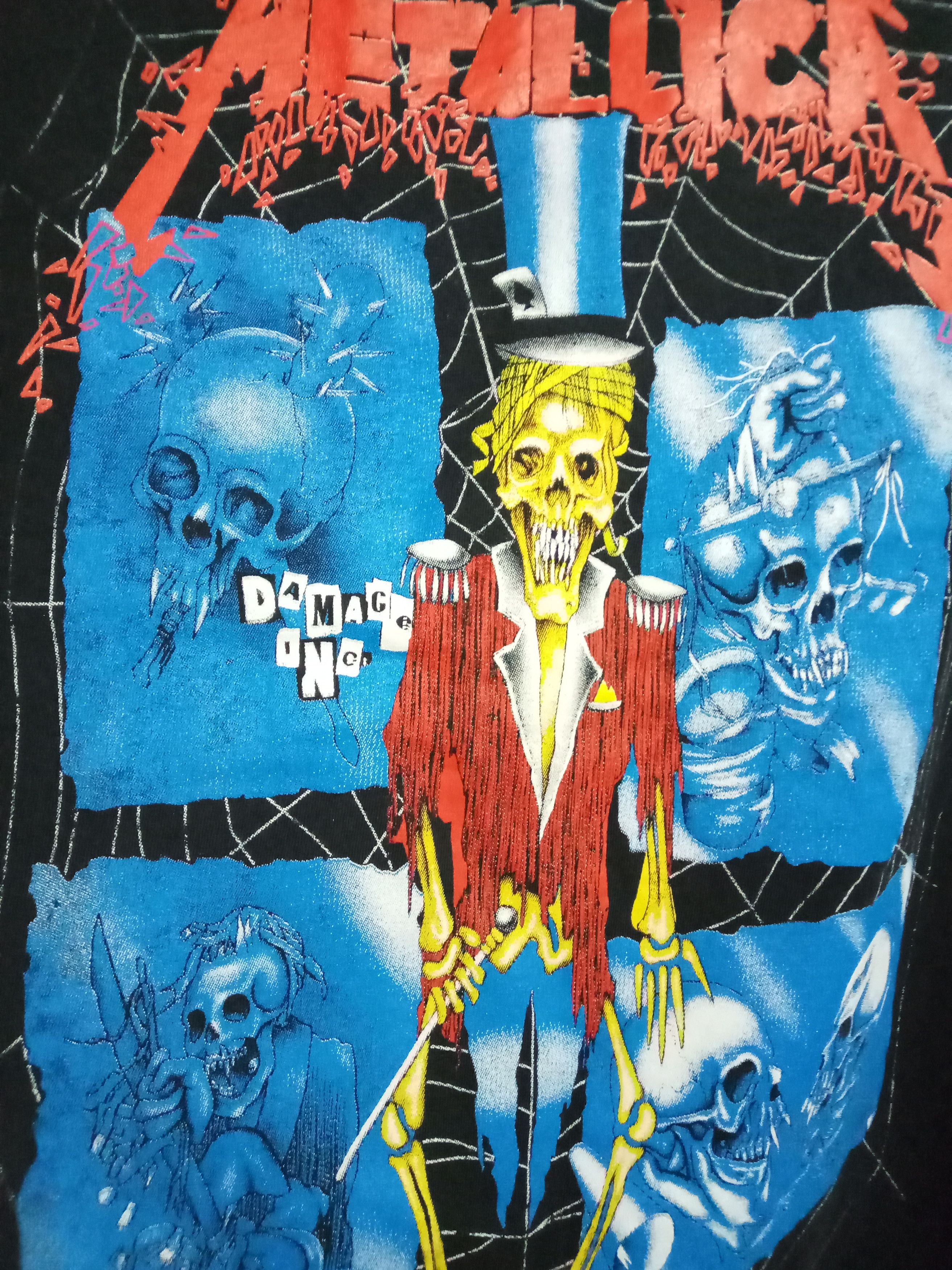 Metallica Metallica Band T shirt Pushead Rockwear Metaltees Size US L / EU 52-54 / 3 - 3 Thumbnail