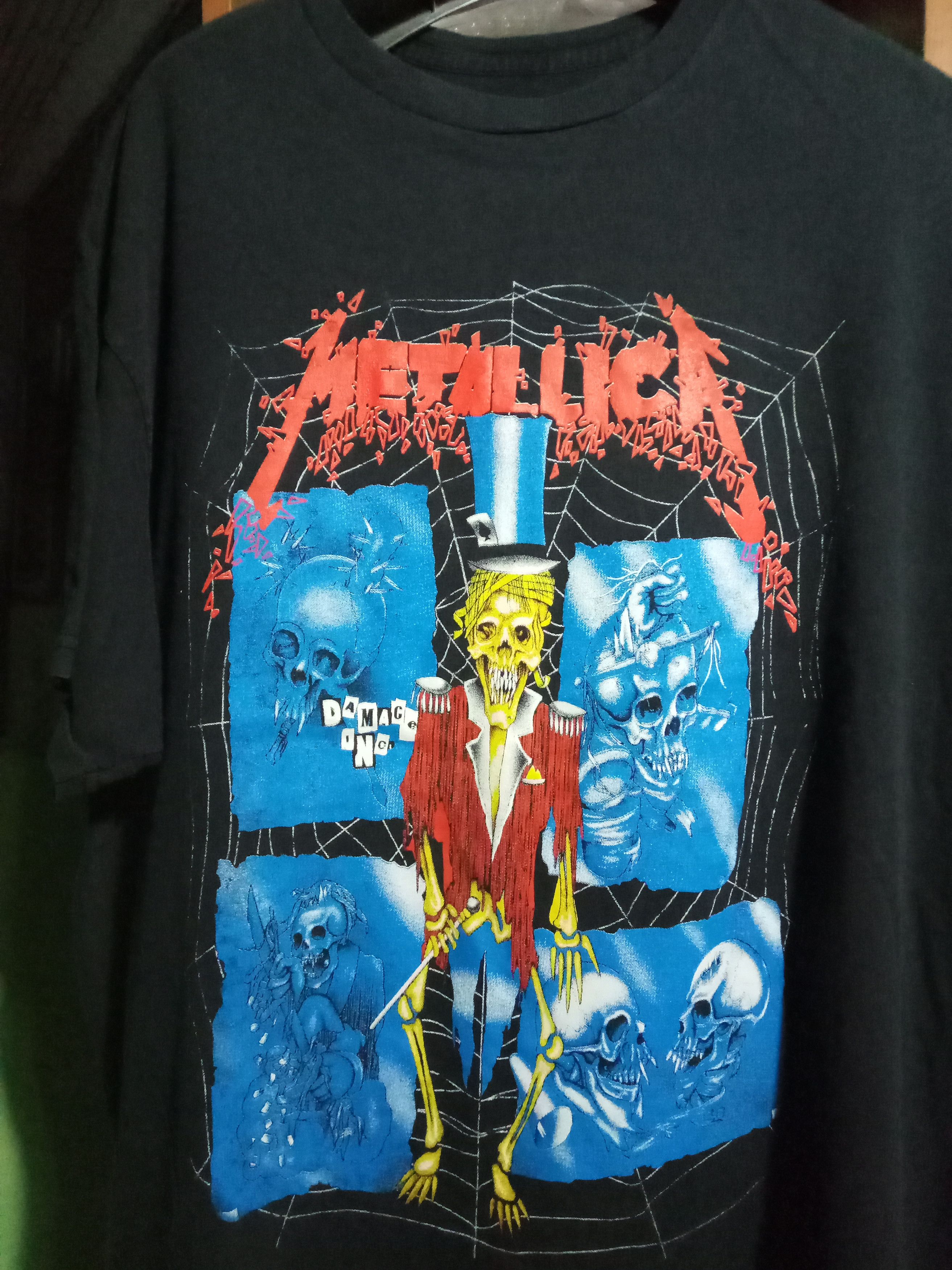 Metallica Metallica Band T shirt Pushead Rockwear Metaltees Size US L / EU 52-54 / 3 - 1 Thumbnail
