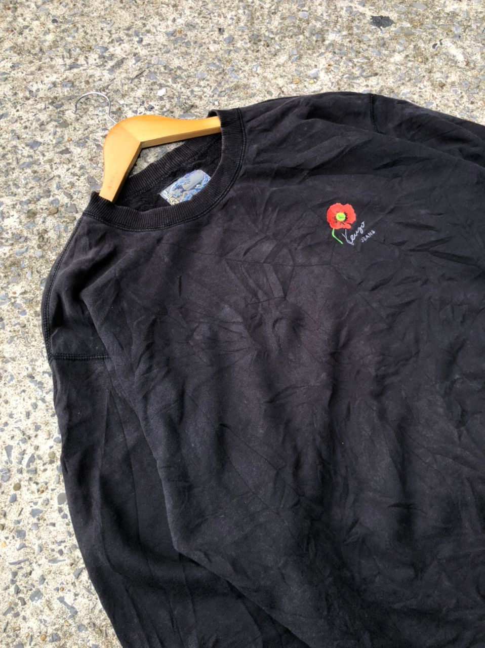 Japanese Brand × Kenzo Kenzo Flower Embroidered Sweatshirt Size US M / EU 48-50 / 2 - 2 Thumbnail
