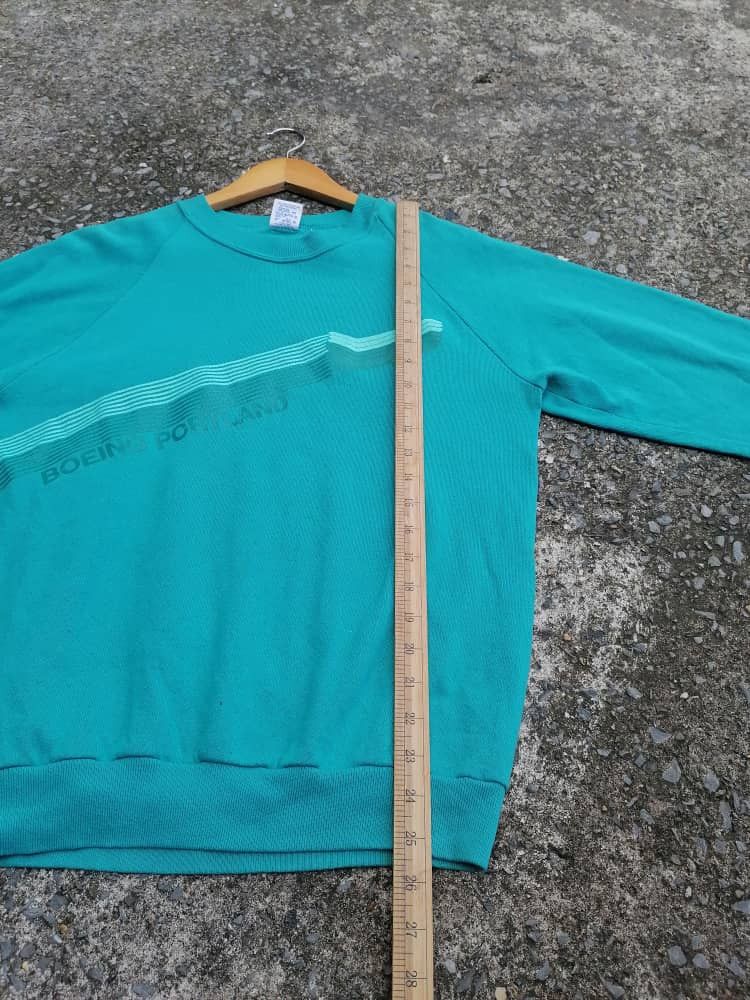 Jerzees × Russell Athletic × Vintage Vintage Boeing Portland Sweatshirt Size US M / EU 48-50 / 2 - 3 Thumbnail