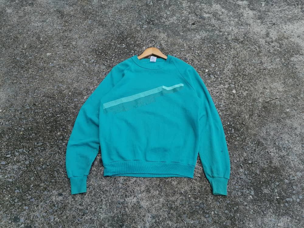 Jerzees × Russell Athletic × Vintage Vintage Boeing Portland Sweatshirt Size US M / EU 48-50 / 2 - 1 Thumbnail