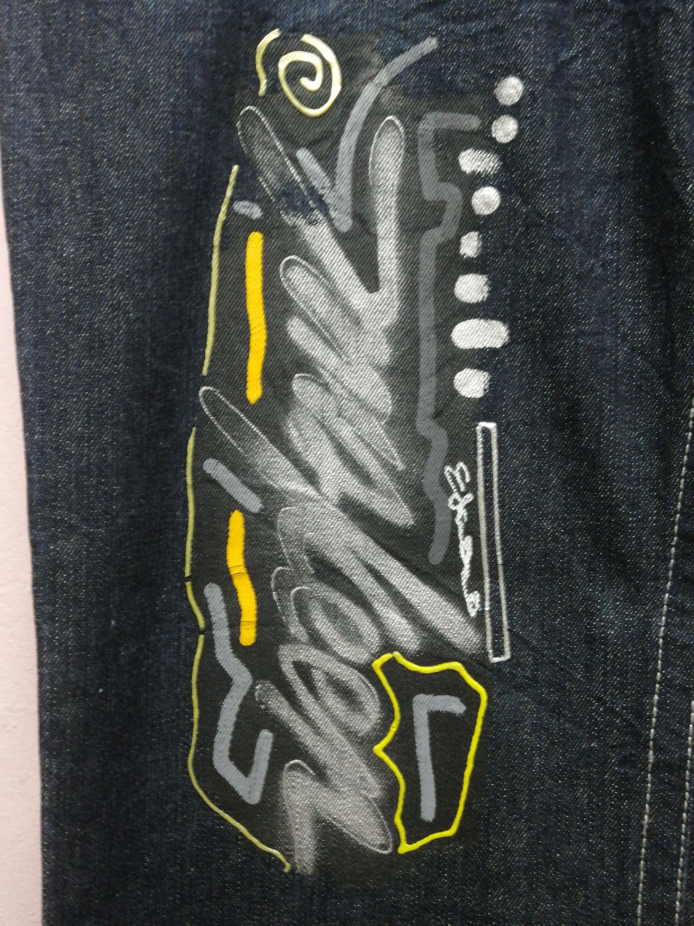 Other Miskeen Embroidered Logo Jeans Size US 40 / EU 56 - 6 Thumbnail