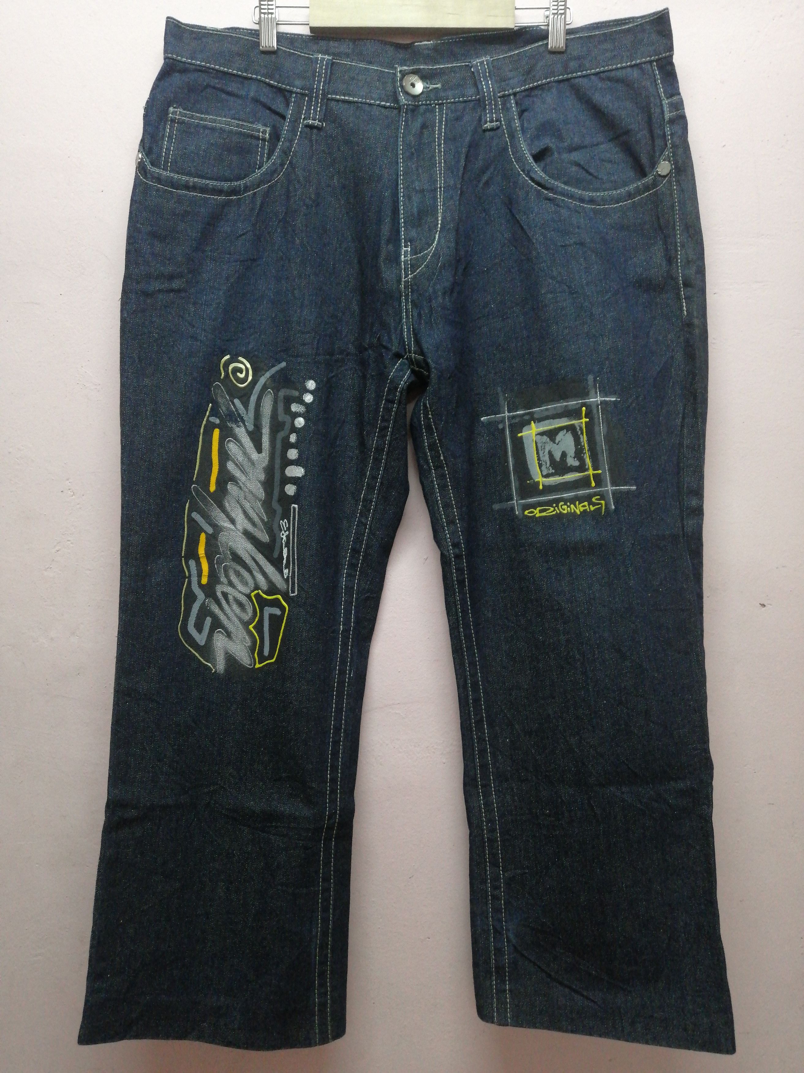 Other Miskeen Embroidered Logo Jeans Size US 40 / EU 56 - 1 Thumbnail