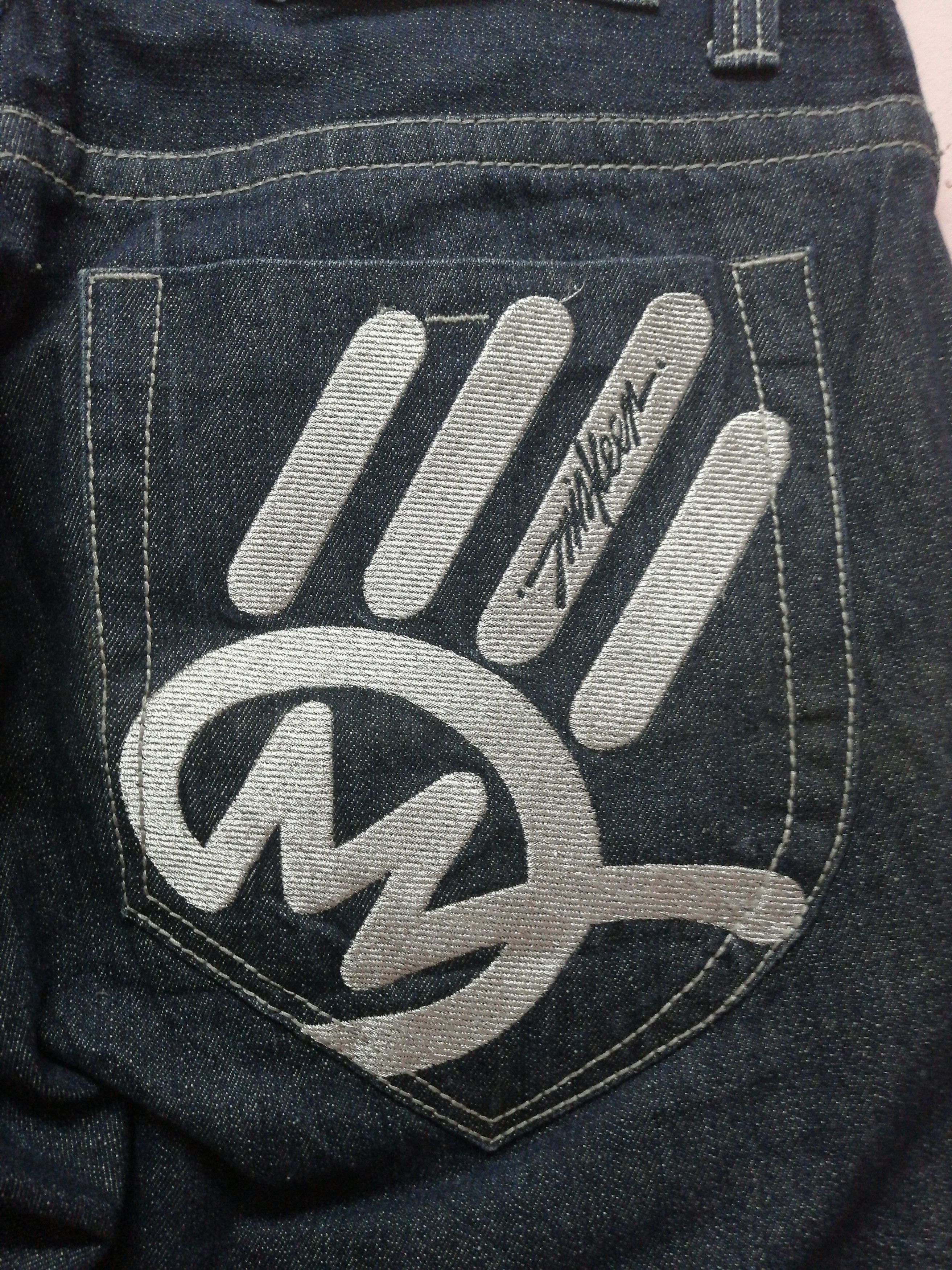 Other Miskeen Embroidered Logo Jeans Size US 40 / EU 56 - 3 Thumbnail