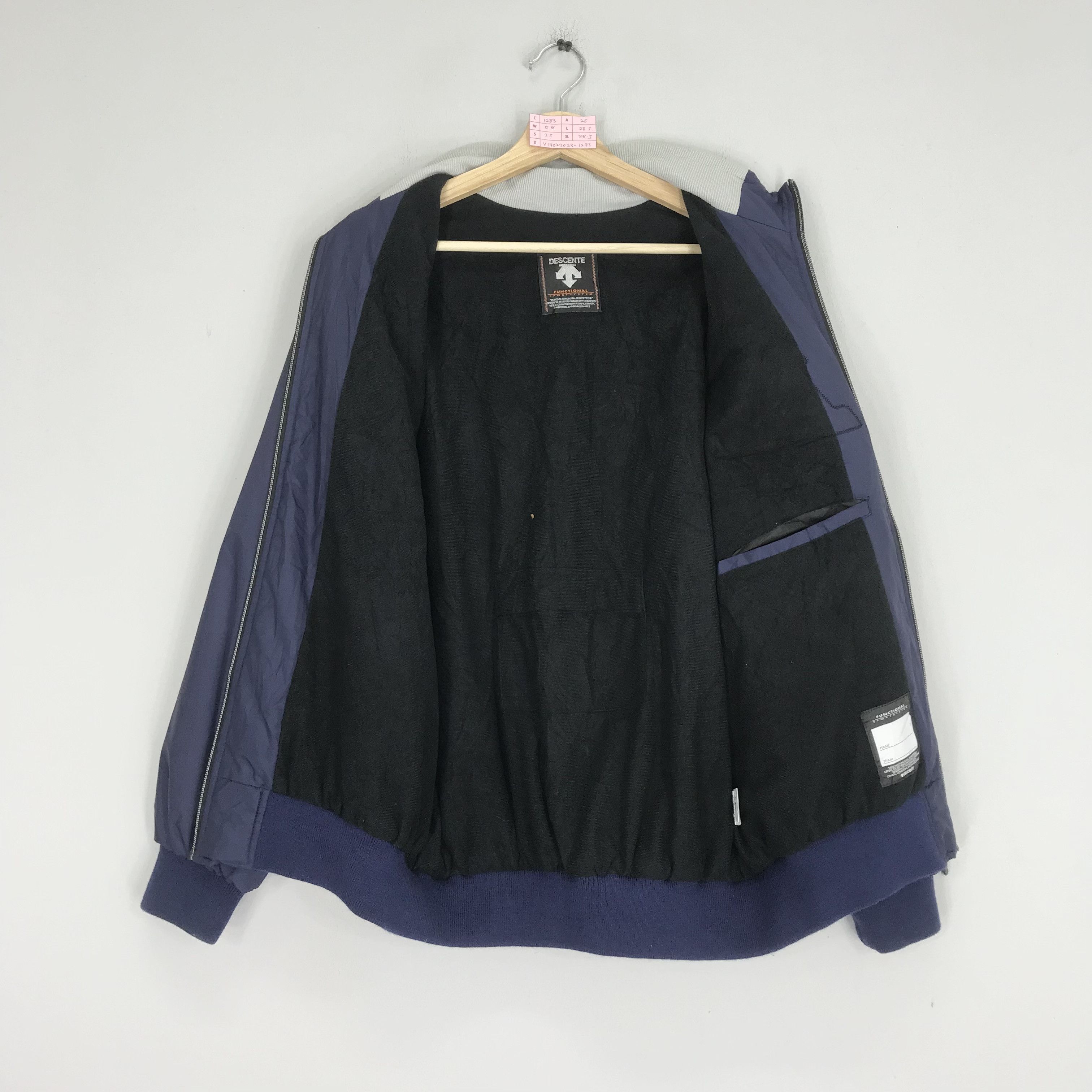 Descente Vintage Descente Sport Jami Baseball Light Jacket Zipper Size US L / EU 52-54 / 3 - 3 Thumbnail