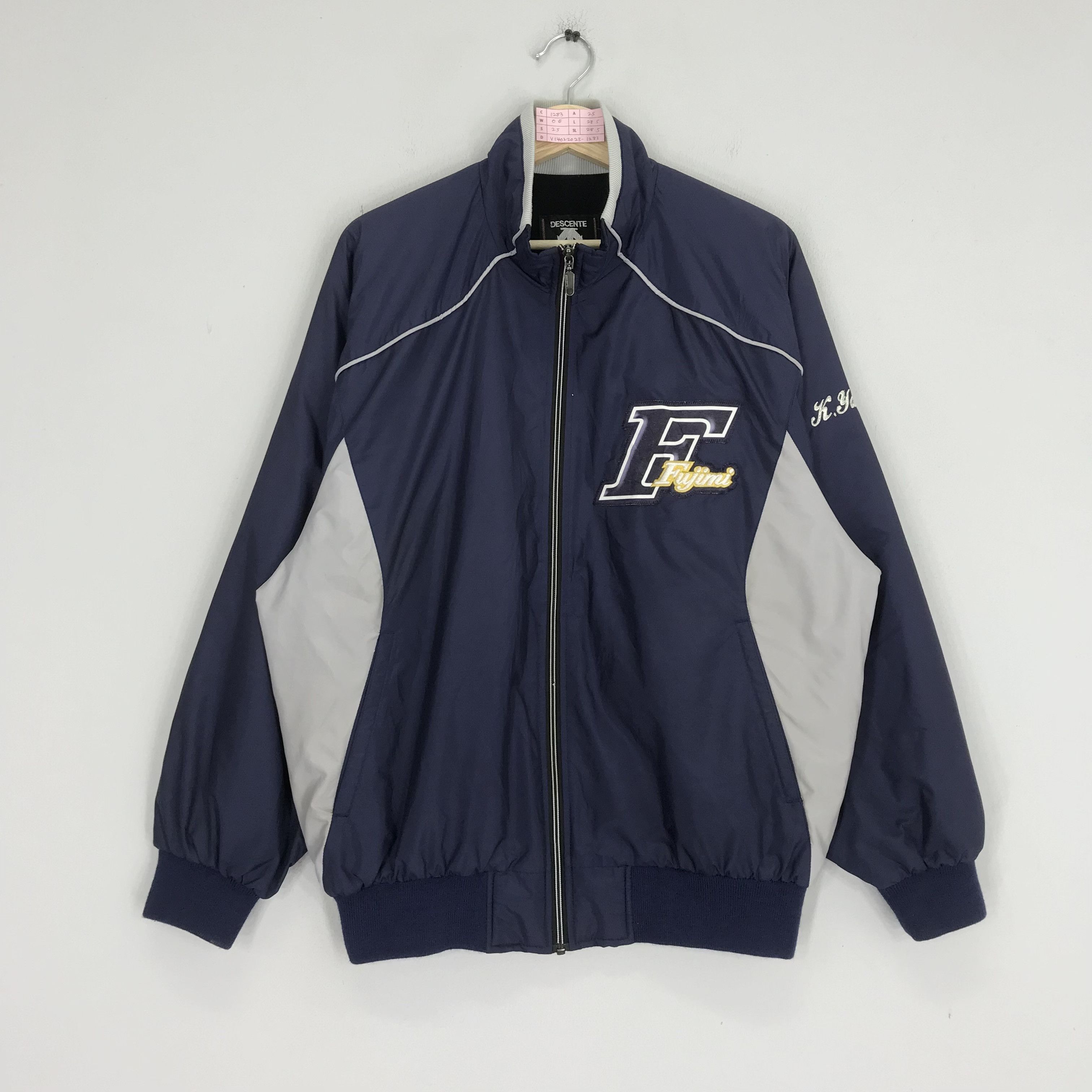 Descente Vintage Descente Sport Jami Baseball Light Jacket Zipper Size US L / EU 52-54 / 3 - 1 Thumbnail