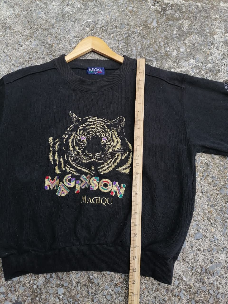 Designer Magixson Magiqu Embroidered Sweatshirt Size US M / EU 48-50 / 2 - 2 Thumbnail