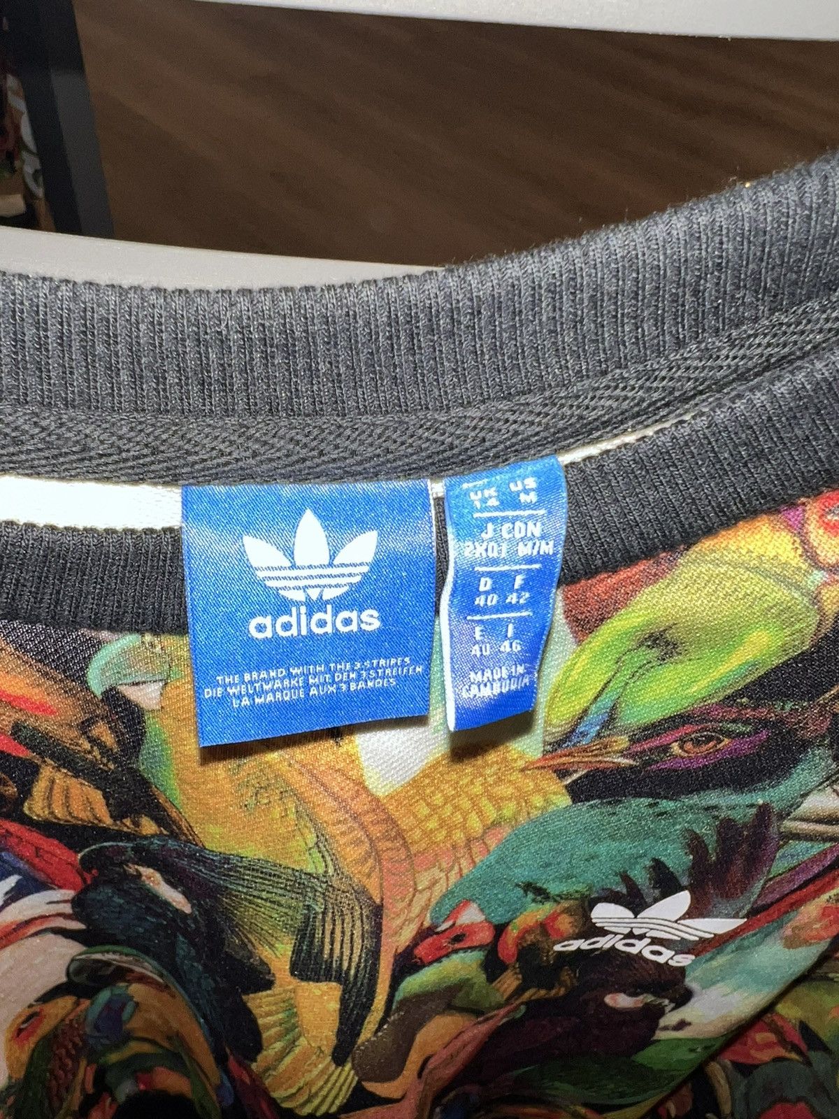 Adidas parrot shirt online