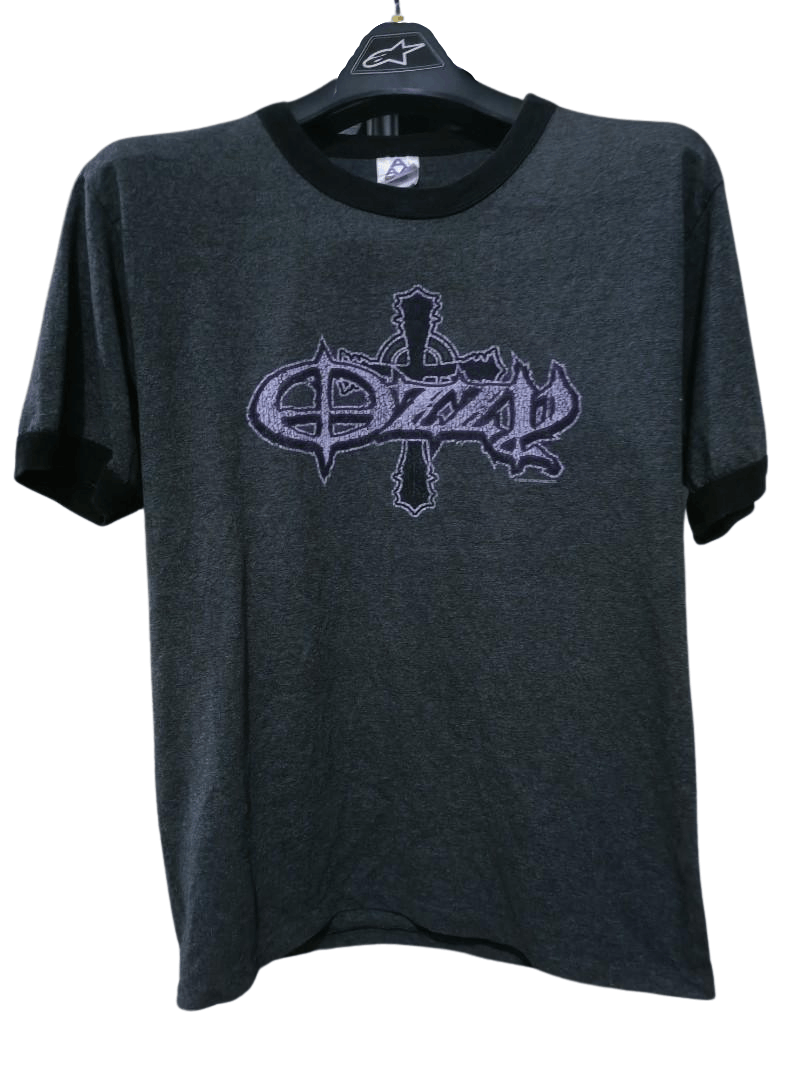 Band Tees Vintage 2003 Ozzy Osbourne Ringer Tee Y2K AAA Tag Size US M / EU 48-50 / 2 - 1 Thumbnail