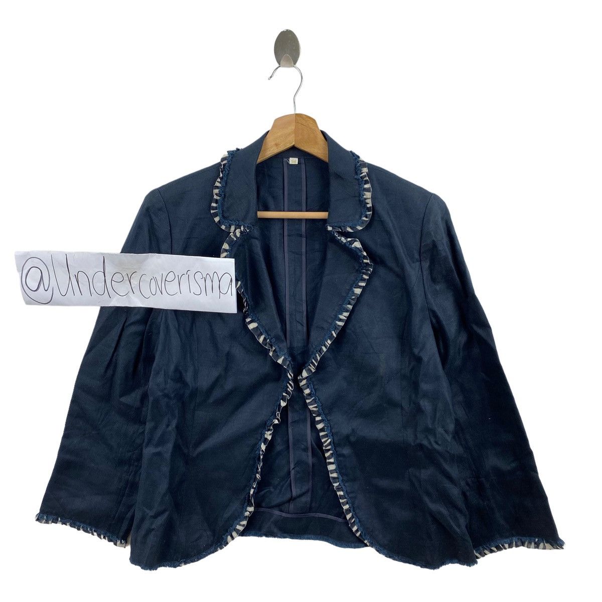 SYPER NOVA ELEGANCE Japan Brand Blue One Button Coat Jacket