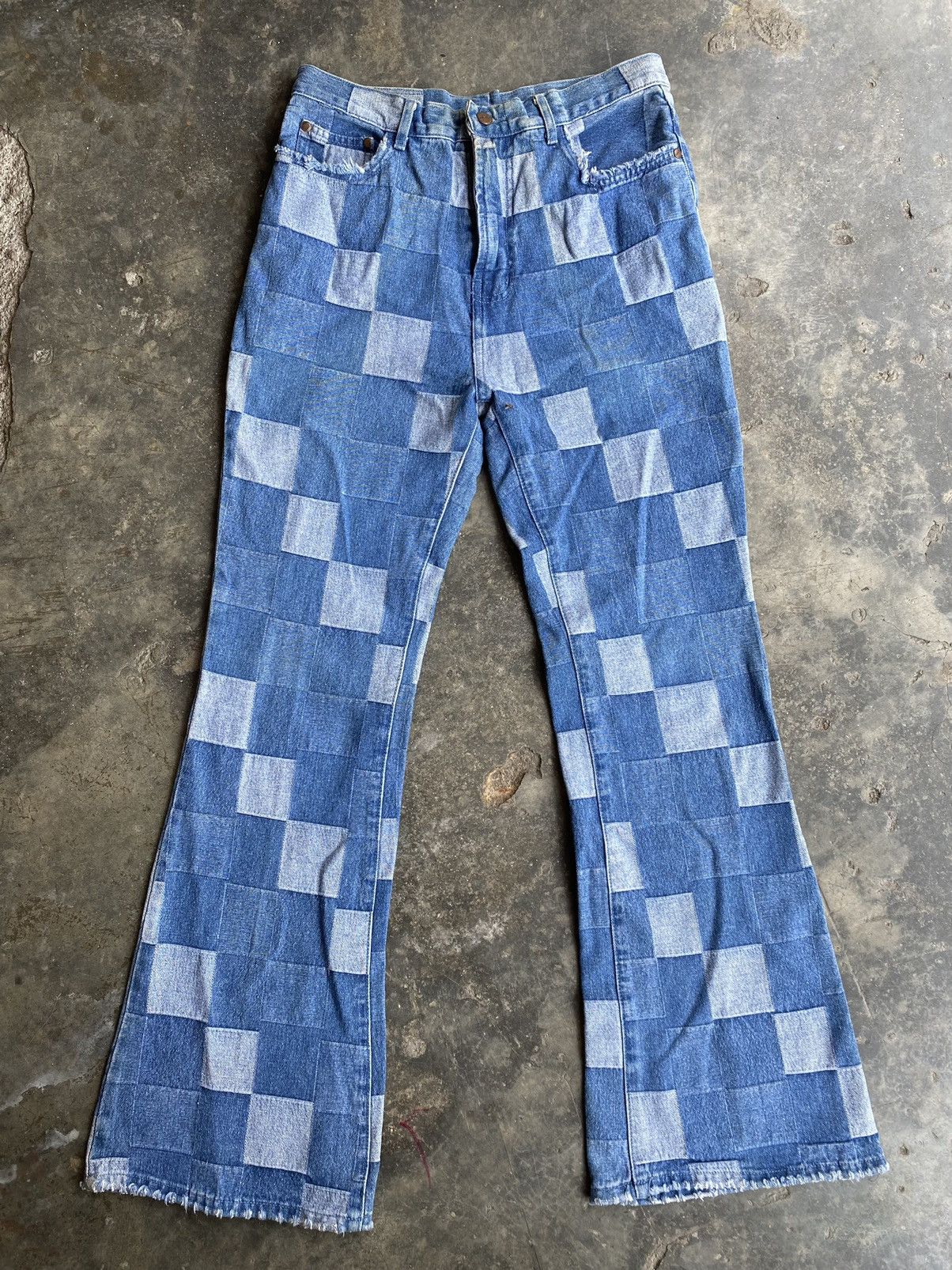 Who Decides War Zion Amaranth Flare Jeans Size US 30 / EU 46 - 1 Thumbnail